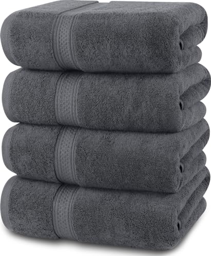Utopia Towels 4 Pack Premium Bath Towels Set, (27 x 54 Inches) 100% Ri –  Webmarket Supply